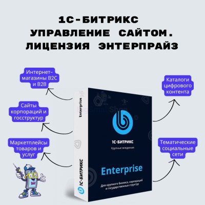 1С-Битрикс: Управление сайтом. Лицензия Энтерпрайз - купить в Инцах